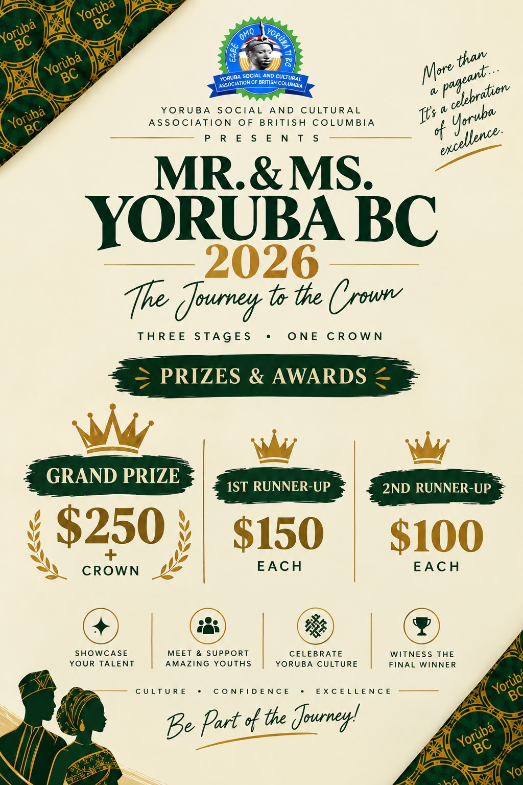MR & Ms Yoruba BC
